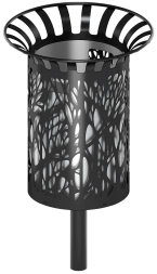 Урна (с баком) МФ 50.04.01-02.Логотип, фото 1