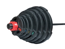 Штанга олимпийская 180 кг (диски с двумя хватами, черный гриф) Штанга олимпийская 180 кг (диски с двумя хватами, черный гриф)