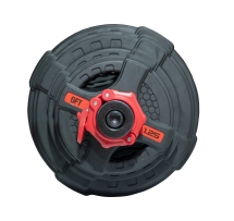 Штанга олимпийская 180 кг (диски с двумя хватами, черный гриф) Штанга олимпийская 180 кг (диски с двумя хватами, черный гриф)