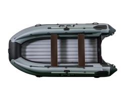 Лодка моторная ПВХ RiverBoats RB 370 (НДНД) Фальшборт, фото 1