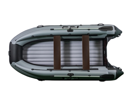 Лодка моторная ПВХ RiverBoats RB 370 (НДНД) Фальшборт, фото 1