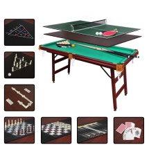 БИЛЬЯРДНЫЙ СТОЛ FORTUNA РУССКАЯ ПИРАМИДА 5ФТ 9 В 1 С КОМПЛЕКТОМ АКСЕССУАРОВ БИЛЬЯРДНЫЙ СТОЛ FORTUNA РУССКАЯ ПИРАМИДА 5ФТ 9 В 1 С КОМПЛЕКТОМ АКСЕССУАРОВ