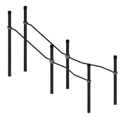 Воркаут ЛОВ 89 серый ВТ 101.20-03, фото 2