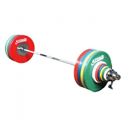 Штанга DHS Olympic 140 кг. для соревнований, аттестованная IWF, фото 1