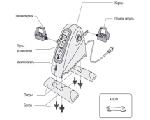 Велотренажер HSM-50CE Велотренажер HSM-50CE