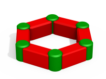 РМФ 3.01 Песочница шестигранная