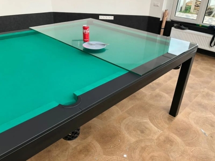 БИЛЬЯРДНЫЙ СТОЛ 9 ФУТОВ "ДОНСКОЙ" ХАЙ-ТЕК STYLE (пул), фото 6