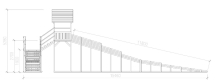 Зимняя деревянная горка "Зима Wood"-10 Зимняя деревянная горка "Зима Wood"-10