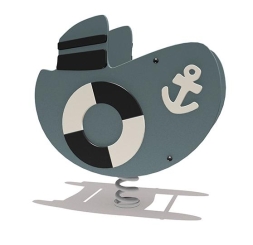 Качалка Пароходик ВСТ 5751 на 1 пружине для детской площадки, фото 2