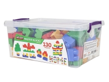 Конструктор из 130 деталей Pilsan Master Blocks (03-452)