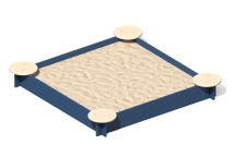 Песочница ПС-01.8 для детской площадки