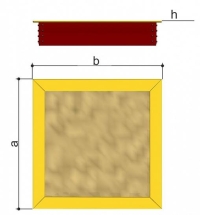 Песочница Romana 109.01.03 для детской площадки