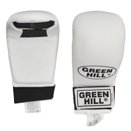 Накладки для каратэ &quot;GREEN HILL COBRA&quot;, размер L, белые, фото 1