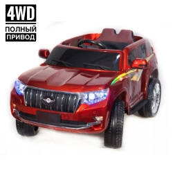 Электромобиль Toyota Prado 4WD красный, фото 1