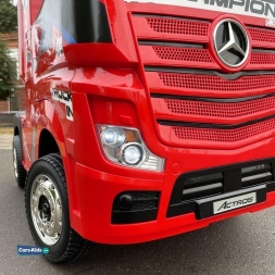 Электромобиль Mercedes-Benz Actros HL358 4WD красный, фото 5