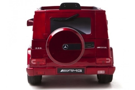 Детский электромобиль Mercedes Benz G63 LUXURY 2.4G - Red - HL168-LUX-RED, фото 3