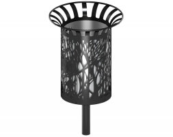 Урна с баком Символ 2. С логотипом, фото 1