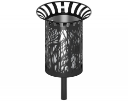 Урна с баком Символ 2. С логотипом, фото 3