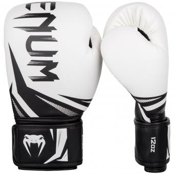 Перчатки боксерские Venum Challenger 3.0 White/Black, фото 1