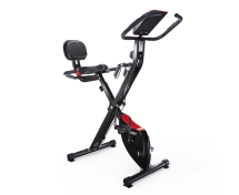 Велотренажер DFC X-Bike MBB с эспандерами, черно-красный Велотренажер DFC X-Bike MBB с эспандерами, черно-красный