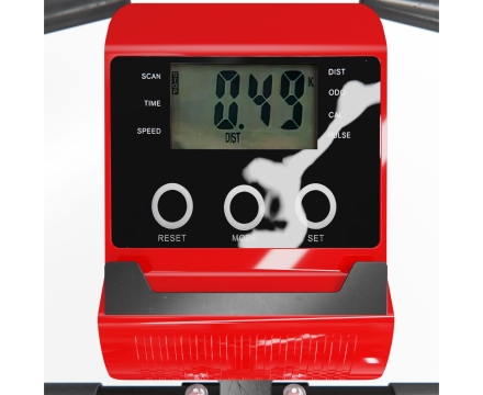 Велотренажер DFC X-Bike MBB с эспандерами, черно-красный , фото 7