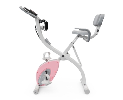 Велотренажер X-Bike DFC DavCreator, бело-розовый, фото 2