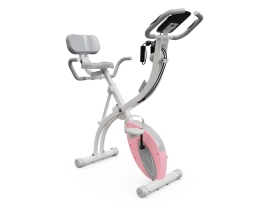 Велотренажер X-Bike DFC DavCreator, бело-розовый, фото 3