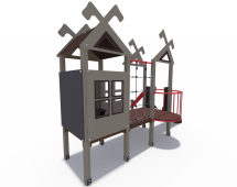 Игровой комплекс Лесная долина Н-750 ДИО 06080