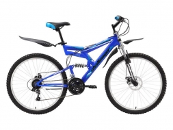 Велосипед Challenger Genesis Lux сине-голубой 19''