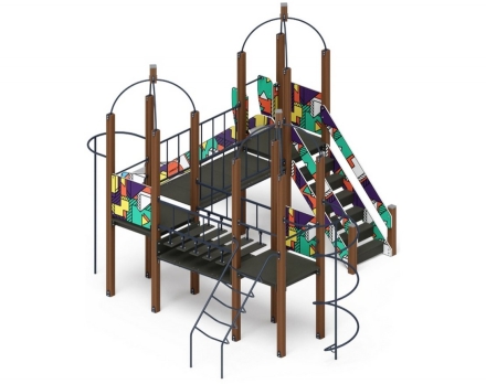 Детская игровая площадка ДИК 2.09.06-02, фото 3