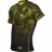 Компрессионная футболка Venum &quot;Fusion&quot; Compression T-shirt - Black Yellow Short Sleeves