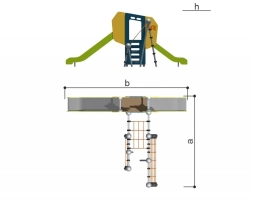 Детский спортивно-игровой комплекс Romana 057.48.00 (Цвет 1), фото 4
