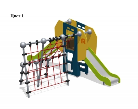 Детский спортивно-игровой комплекс Romana 057.48.00 (Цвет 1), фото 1
