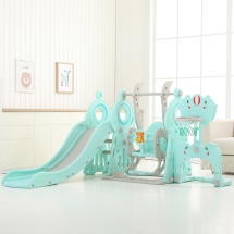 Горка + качели + ворота "Маяк" PS-051-М ментол Горка + качели + ворота "Маяк" PS-051-М ментол