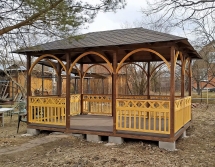 Прямоугольная беседка ДУШЕВНАЯ Прямоугольная беседка ДУШЕВНАЯ