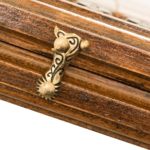 Шахматы + нарды резные с гранатами 40, Haleyan Шахматы + нарды резные с гранатами 40, Haleyan