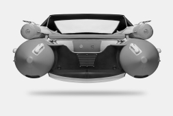 GLADIATOR E 380 X Expedition Светло-темносерый моторная лодка ПВХ, фото 6