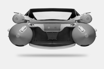 GLADIATOR E 380 X Expedition Светло-темносерый моторная лодка ПВХ, фото 6