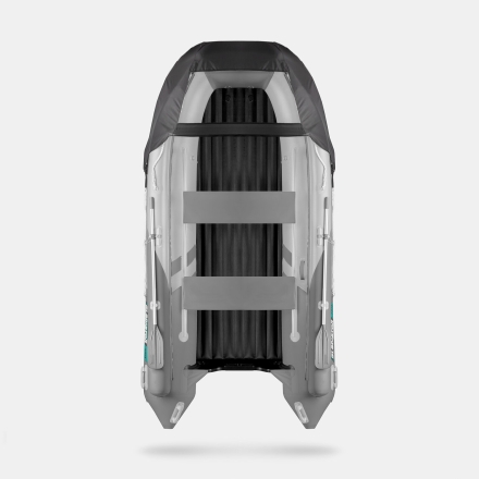 GLADIATOR E 380 X Expedition Светло-темносерый моторная лодка ПВХ, фото 4