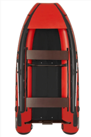 Моторная лодка ПВХ Фрегат 550 FM Jet (ФМ Джет) с фальшбортом Красный, фото 1
