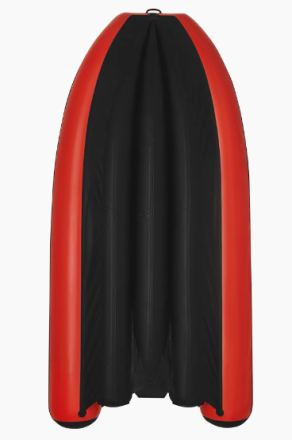 Моторная лодка ПВХ Фрегат 550 FM Jet (ФМ Джет) с фальшбортом Красный, фото 2