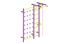Спортивный комплекс Пионер С3С пурпурно/жёлтый
