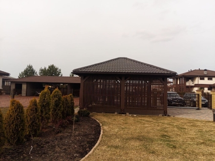 Навес для трех машин РИВЕРСАЙД Базовая комплектация, фото 3