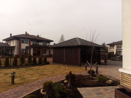 Навес для трех машин РИВЕРСАЙД Базовая комплектация, фото 6