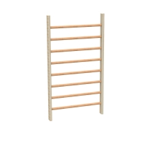 Стенка шведская, гимнастическая ZSO 2,6х1,0 м (массив 90 мм) Стенка шведская, гимнастическая ZSO 2,6х1,0 м (массив 90 мм)