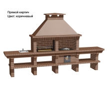 Печь Аристократ 736 Прямоугольный кирпич графитовый серый