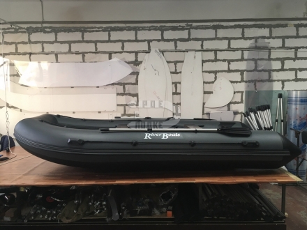 Лодка моторная ПВХ RiverBoats RB-390 (киль), фото 4