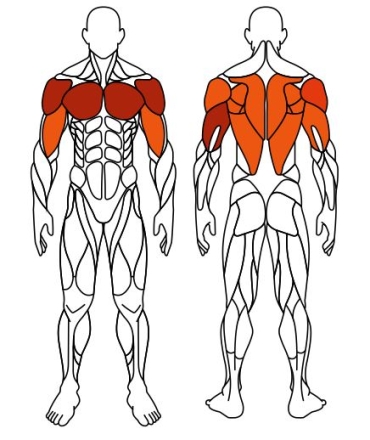 Тяга верхняя + жим от груди (зеленый) - Уличный тренажер двойной - СТ 027-12.И1, фото 6