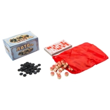 Лото &quot;На привале&quot; в картонном голубом боксе