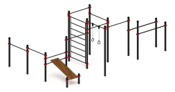 Воркаут 89 красный ВТ 11.23-01, фото 2 Воркаут 89 красный ВТ 11.23-01, фото 2